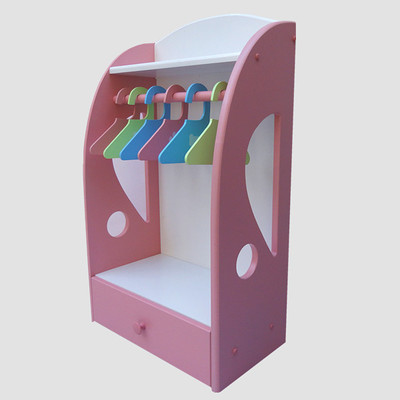 寵物小衣架 木制彩色衣架 寵物衣服 寵物用品 狗狗衣櫥